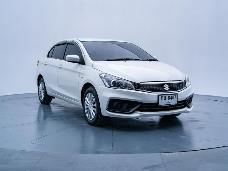 Suzuki Ciaz 2020 1.2 GL Sedan เบนซิน ไม่ติดแก๊ส เกียร์อัตโนมัติ ขาว