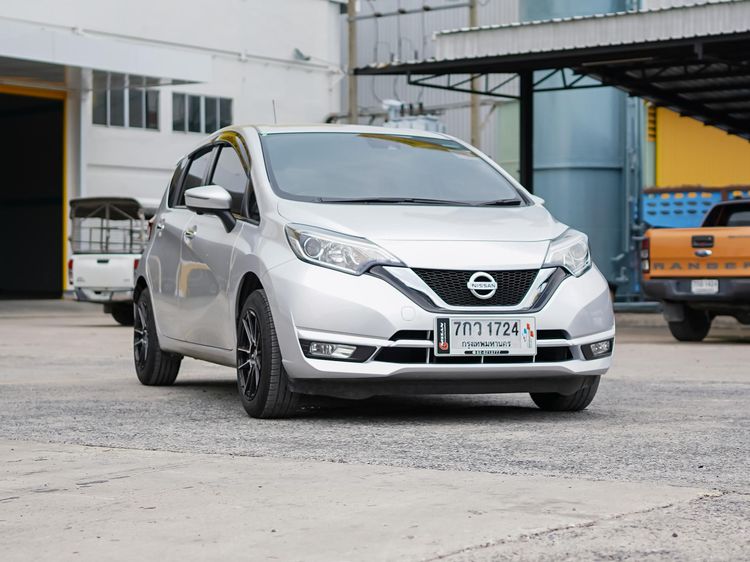 Nissan Note 2018 1.2 VL Utility-car เบนซิน ไม่ติดแก๊ส เกียร์อัตโนมัติ เงิน