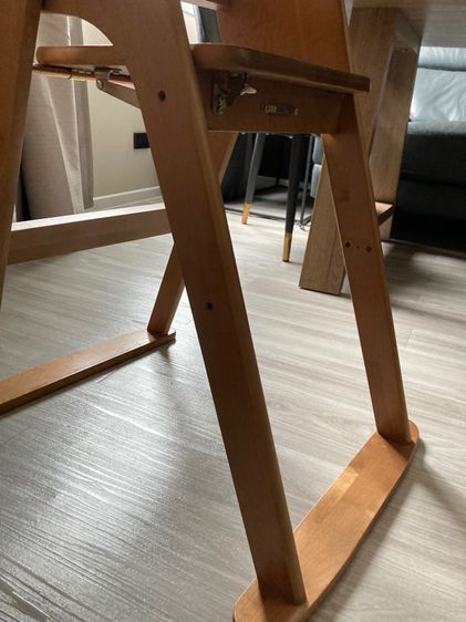 Japan made เก้าอี้เด็ก ไม้แท้ทั้งตัว 🇯🇵 ทำได้ 3 แบบ มือสอง สภาพดี รูปที่ 14