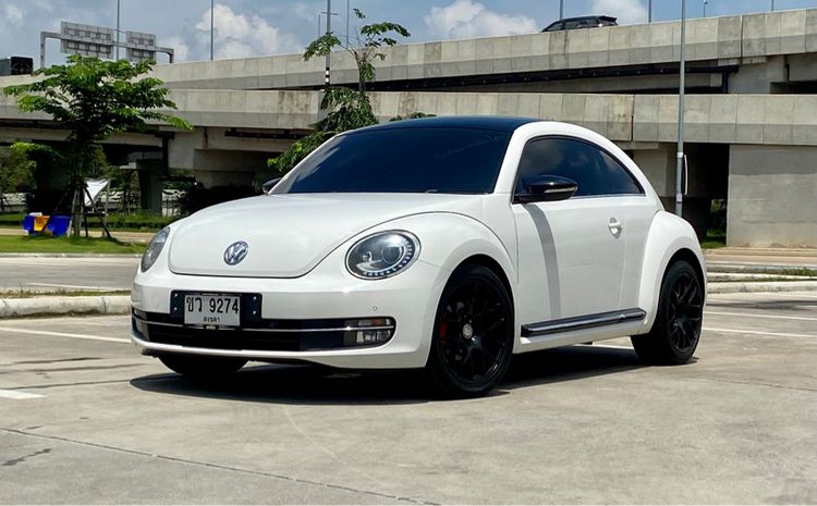 Volkswagen Beetle 2012 1.2 TSi Sedan เบนซิน ไม่ติดแก๊ส เกียร์อัตโนมัติ ขาว
