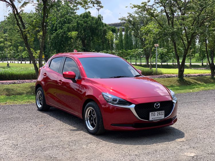 Mazda Mazda 2 2020 1.3 Sports Sedan เบนซิน ไม่ติดแก๊ส เกียร์อัตโนมัติ แดง