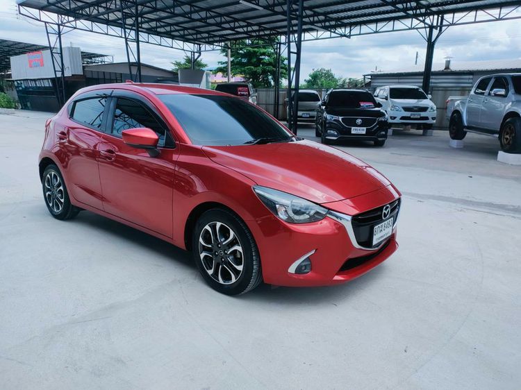 Mazda Mazda 2 2018 1.5 Skyactiv-D Sedan ดีเซล เกียร์อัตโนมัติ แดง