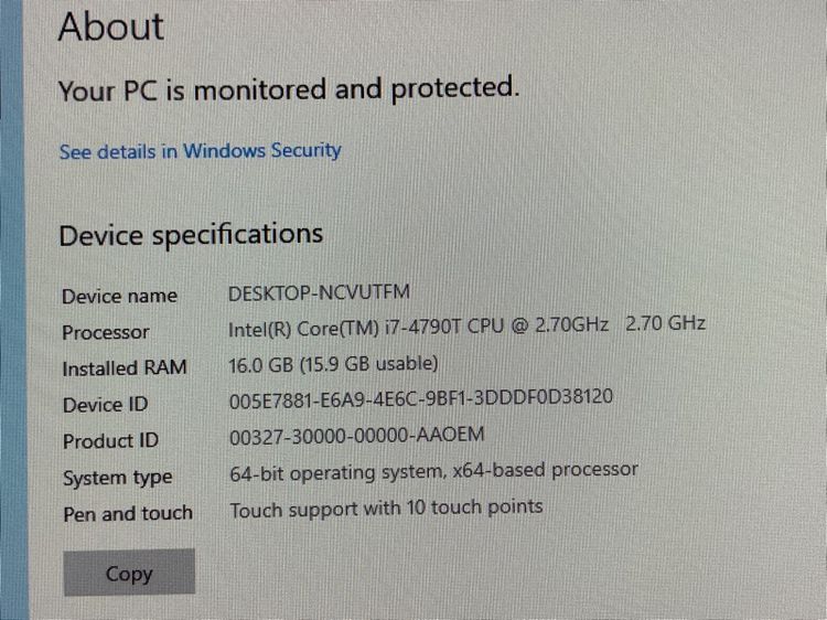 HP All in one ENVY Recline 27 Touchsmart ตัวแรง Core i7 2.7 GHz SSD 256 Ram 16 จอสัมผัส ทรง iMac Body โลหะ สุดหรู สภาพดี รูปที่ 3
