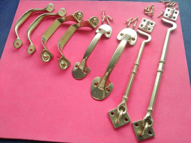 มือจับทองเหลือง รูปที่ 15