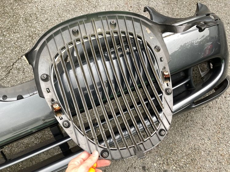 กันชนหน้า กระจัง ไฟตัดหมอก Jaguar S-Type รุ่นโฉมแรก ปี 1999-2004 ของแท้ มือสอง รูปที่ 11