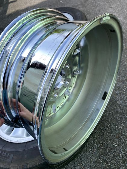 ล้อ Jaguar Daimler SIX XJ6 X300 ของแท้ มือสอง 16 นิ้ว หน้ากว้าง 7 นิ้ว 5รู 108 มี 2 ชุด ล้อเดิมๆ แท้ มือสอง สภาพดี  รูปที่ 8