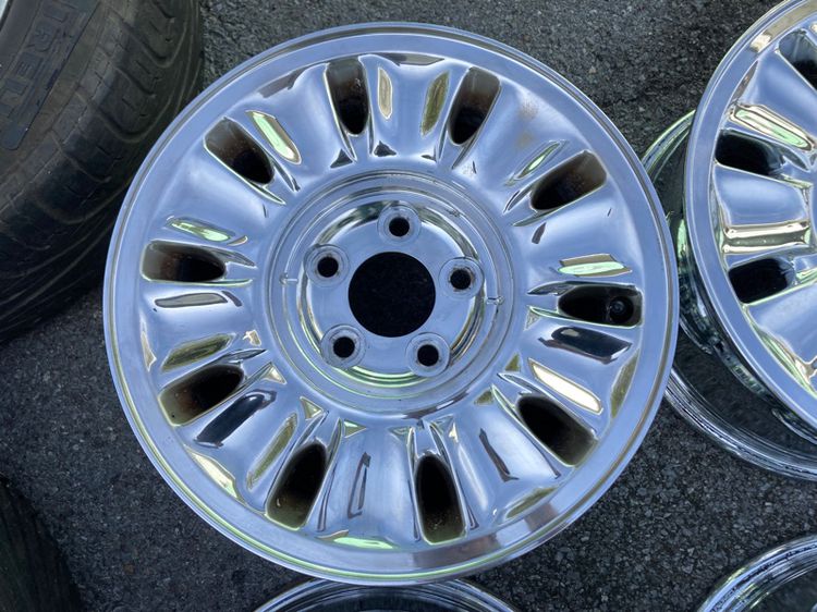 ล้อ Jaguar Daimler SIX XJ6 X300 ของแท้ มือสอง 16 นิ้ว หน้ากว้าง 7 นิ้ว 5รู 108 มี 2 ชุด ล้อเดิมๆ แท้ มือสอง สภาพดี  รูปที่ 6