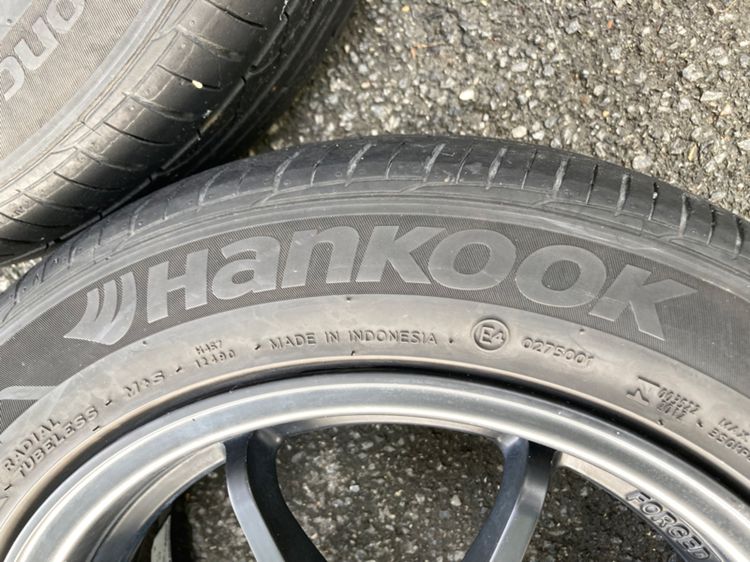 ล้อ Forged RAYS แท้ รุ่นยอดฮิต CE28 Volk Racing รุ่นสีดำด้าน มือสอง 15 นิ้ว ล้อปี 2008 4 รู 100 ยาง 195 55 15 รูปที่ 12