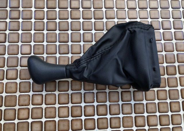 หัวเกียร์ธรรมดา 5 เกียร์ พร้อมแท่น ปลอกหนัง ครบชุด ใส่ เบนซ์ W202 W210 ตากลม W208 CLK เนื้อกระจกข้าง W202 รูปที่ 3