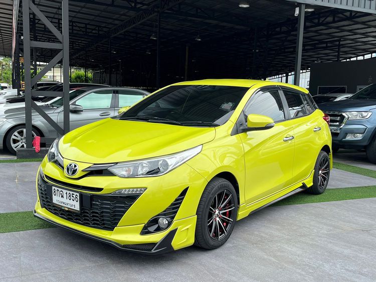 Toyota Yaris 2019 1.2 G Sedan เบนซิน ไม่ติดแก๊ส เกียร์อัตโนมัติ เขียว