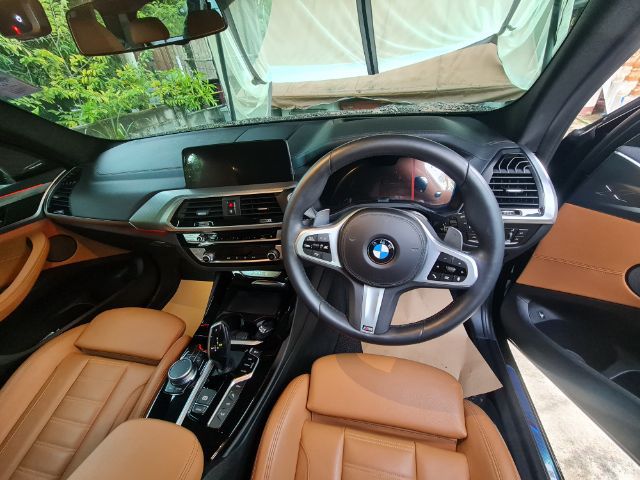 รถ BMW X3 2.0 xDrive30e M Sport 4WD สี ดำ