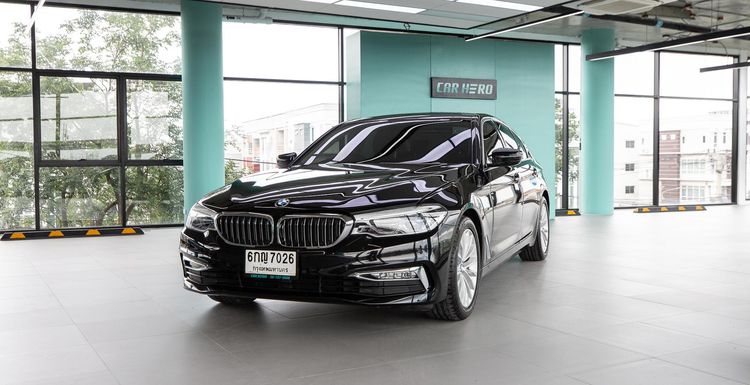 BMW Series 5 2017 520d Sedan เบนซิน ไม่ติดแก๊ส เกียร์อัตโนมัติ ดำ
