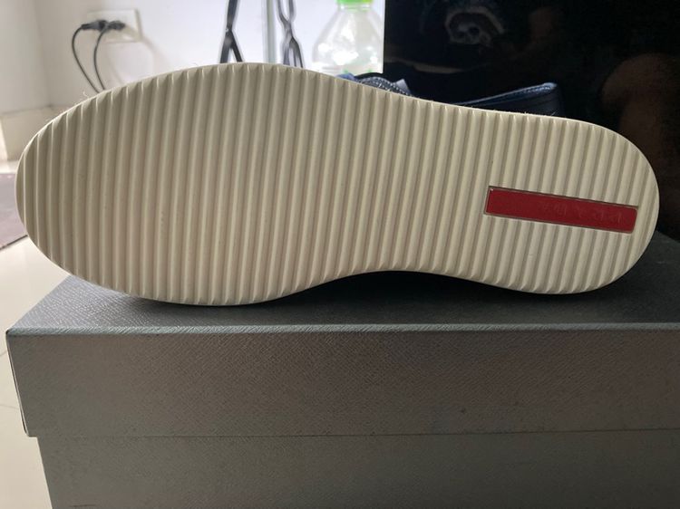 รองเท้า Prada สีน้ำเงินเข้ม ไซส์ EU40 Made in Italy มือหนึ่ง รูปที่ 12