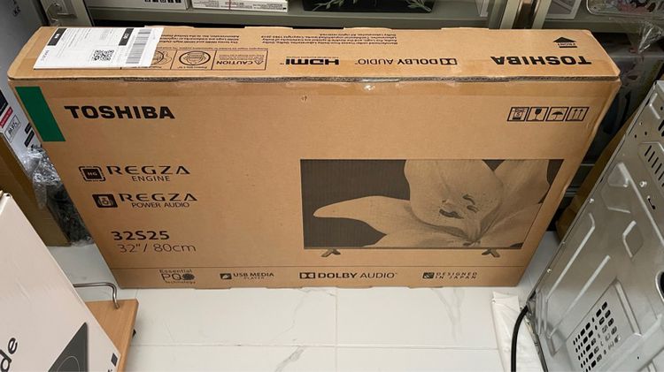 Toshiba TV ทีวี 32 นิ้ว HD Digital TV ทีวีดิจิตอล รุ่น 32S25KP รุ่นใหม่ปี 2022 Dolby Audio ของใหม่จัด ยังอยู่ในกล่อง