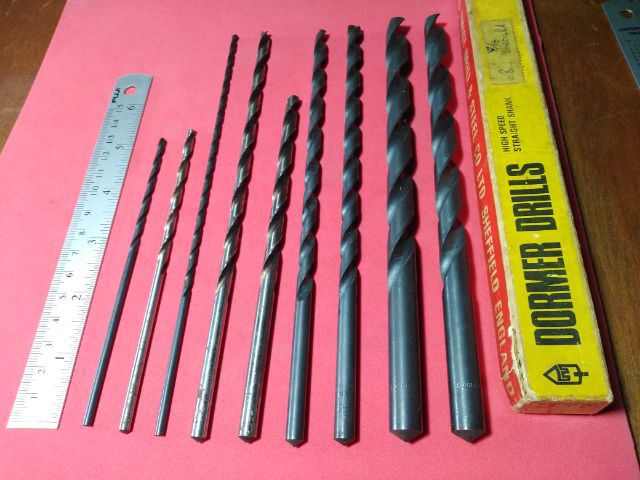ดอกสว่านเจาะเหล็กยาวพิเศษ 1 หุน หรือ 3.17 มิลแบบไฮสปีด DORMER อังกฤษ รูปที่ 10