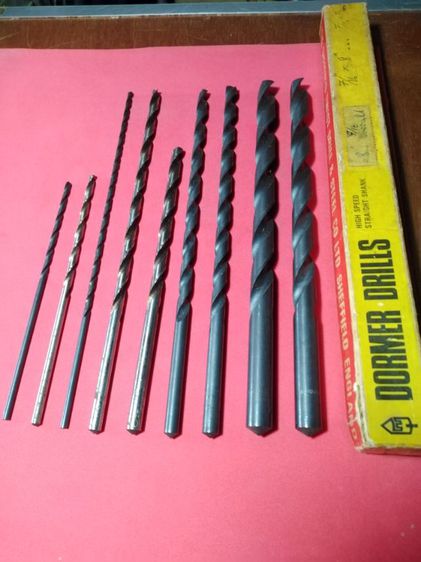 ดอกสว่านเจาะเหล็กยาวพิเศษ 1 หุน หรือ 3.17 มิลแบบไฮสปีด DORMER อังกฤษ รูปที่ 9