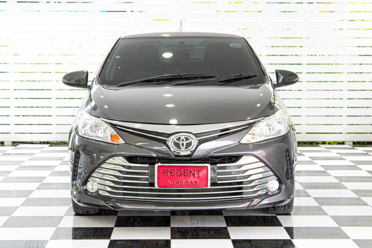 Toyota Vios 2017 1.5 E Sedan เบนซิน ไม่ติดแก๊ส เกียร์อัตโนมัติ เทา รูปที่ 2