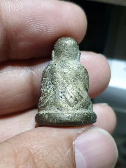 รูปหล่อหลวงพ่อเงิน รุ่นเนื้อระฆัง200ปี วัดหนองดง ท่าเสา โพทะเล พิจิตร ไม่ทราบปี พระเก่าเนื้อแห้ง สวย รูปที่ 8