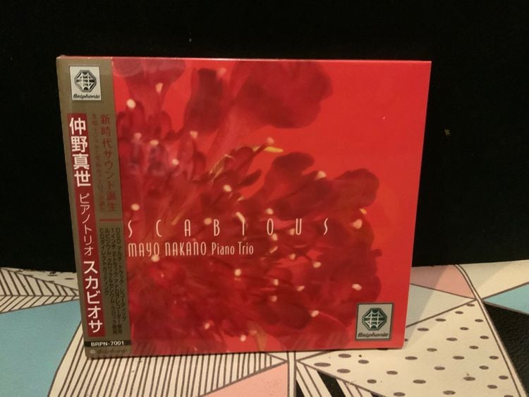 ขายซีดีแจ๊ซบันทึกเยี่ยมยอด Audiophile CD Rare Mayo Nakano Piano Trio  Scabious 2008 JAPAN ซีล SS ส่งฟรี