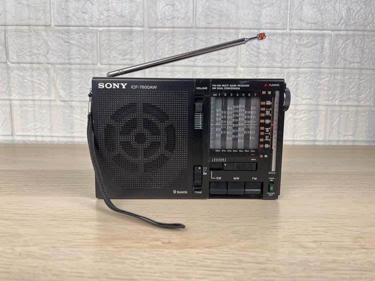 อื่นๆ วิทยุวินเทจ Sony ICF-7600AW ความไวสูง ระดับ Hi-End