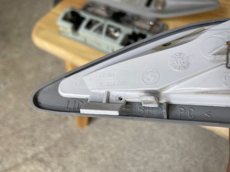 BMW E36 E46 E38 E39 ไฟเพดาน ไฟอ่านหนังสือ สวิตกระจกข้าง อะไหล่ ของแท้มือสอง รูปที่ 10