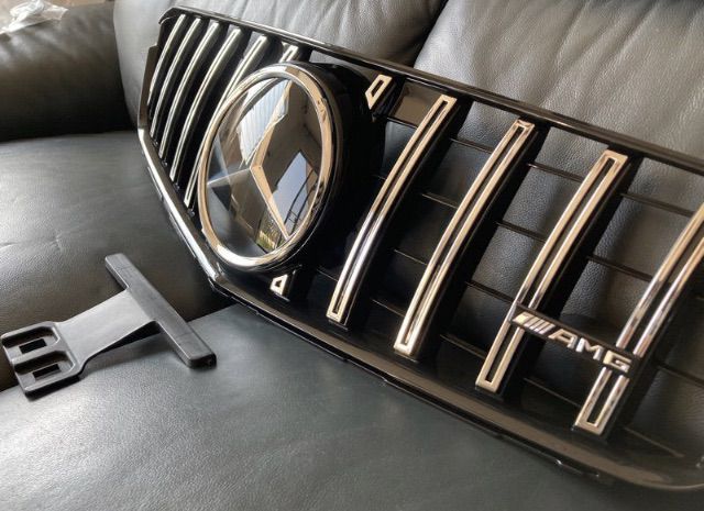 กระจังหน้า Benz W204 ทรง AMG GTR พร้อมโลโก้Benz ดาวกระจกรุ่นใหม่ รูปที่ 11