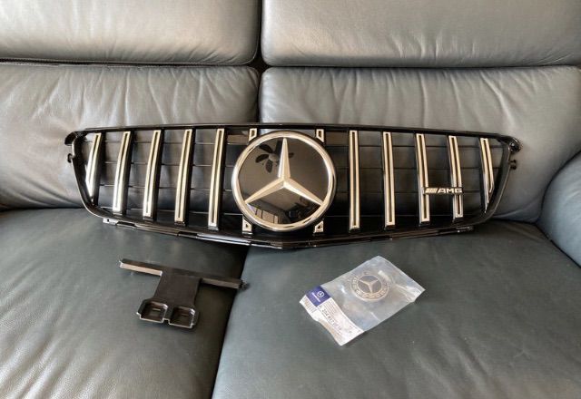 กระจังหน้า Benz W204 ทรง AMG GTR พร้อมโลโก้Benz ดาวกระจกรุ่นใหม่ รูปที่ 10