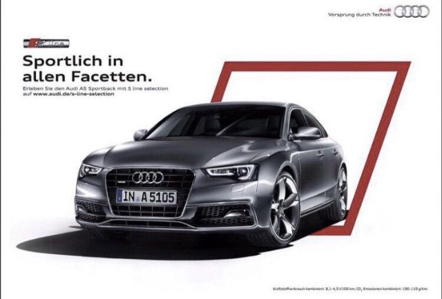 พวงกุญแจ Audi RS , S Line หนังดำด้ายแดง และด้ายดำ มี 3 แบบ รูปที่ 6