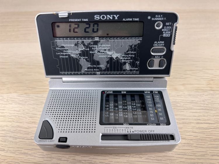 Sony ICF-SW12 วิทยุวินเทจพกพาพับได้ขนาดเล็ก ความไวสูง รุ่นสะสมใช้งาน พ.ศ. 2550 รูปที่ 2