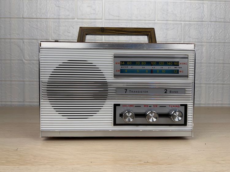 อื่นๆ วิทยุทรานซิสเตอร์วินเทจ AM-SW ยุค 70