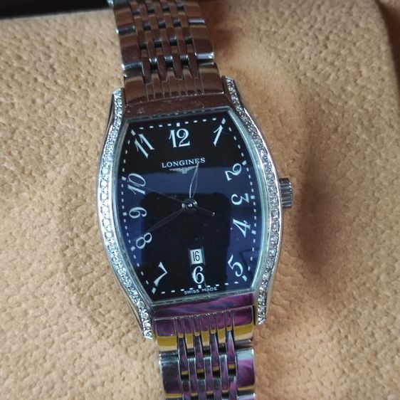 นาฬิกา LONGINES evidenza lady Diamond black Dial Swiss made  รูปที่ 3