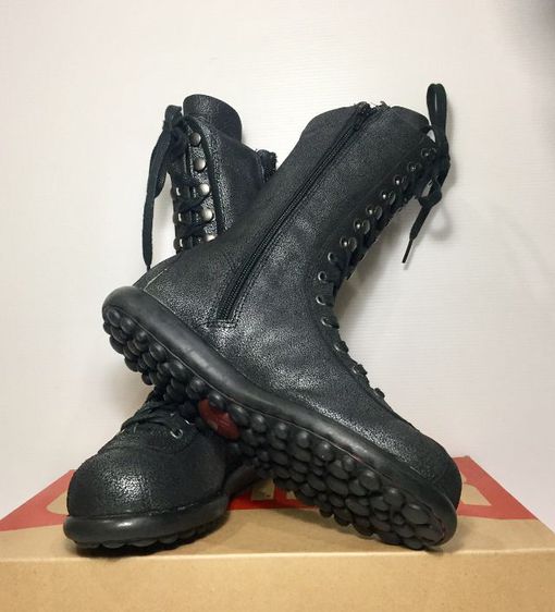 CAMPER Boots 35EU(22.8cm) ของแท้ ใหม่มือ 1 รุ่น Pelotas Ariel, รองเท้าบู้ท CAMPER หนังแท้ เป็นของใหม่ มีตำหนิป้ายโลโก้ส้นแตก เก็บซ่อมอย่างดี รูปที่ 3