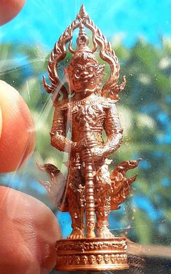 ท้าวเวสสุวรรณ วัดป่าภูก้อน ขนาดห้อยคอ สูง4เซ็นติเมตร รูปที่ 14