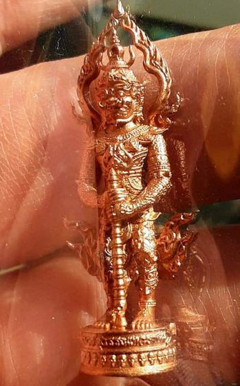 ท้าวเวสสุวรรณ วัดป่าภูก้อน ขนาดห้อยคอ สูง4เซ็นติเมตร รูปที่ 7