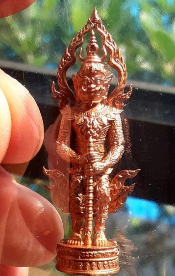 ท้าวเวสสุวรรณ วัดป่าภูก้อน ขนาดห้อยคอ สูง4เซ็นติเมตร รูปที่ 11