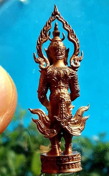 ท้าวเวสสุวรรณ วัดป่าภูก้อน ขนาดห้อยคอ สูง4เซ็นติเมตร รูปที่ 15