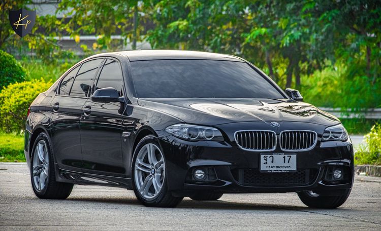 BMW Series 5 2016 520d Sedan ดีเซล เกียร์อัตโนมัติ ดำ