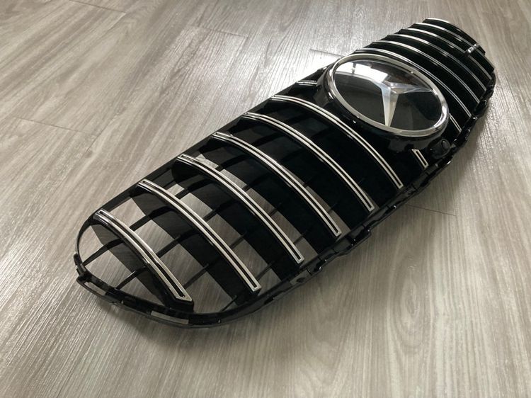 ชุดแต่ง GLC กระจังหน้า Benz W253 X253 AMG GT ซี่ตั้ง โครเมียม พร้อมดาวกระจก รูปที่ 6