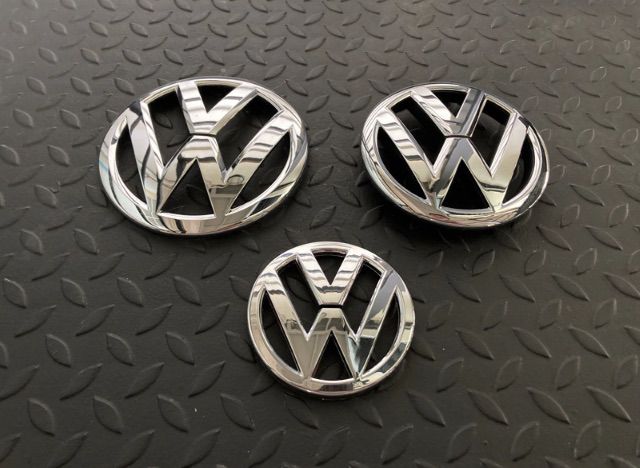 โลโก้ฝากระโปรง Volkswagen มี 3 ขนาด 135มิล กระจังหน้า Golf MK7 , 120มิล ติดกระจังหน้า Golf MK5  และ 90มิล ติดฝาท้าย Scirocco Golf MK3 รูปที่ 9