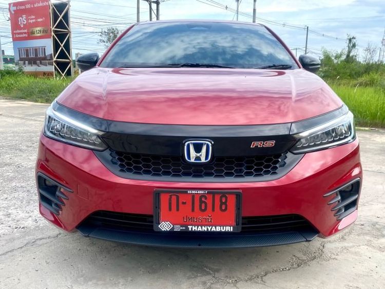 รถ Honda City 1.5 EXi สี แดง