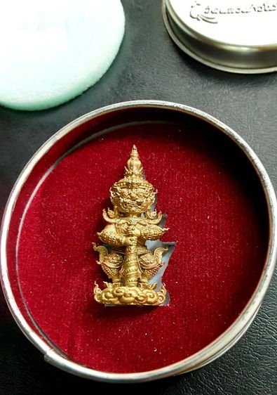 ท้าวเวสสุวรรณ ครูบาอริยชาติ สูง3.7เซ็นติเมตร รูปที่ 2