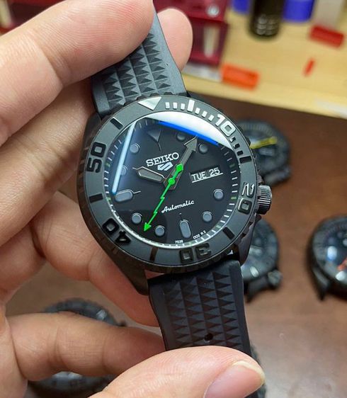 Seiko Modify Yachtmaster Black Limited Edition รูปที่ 6