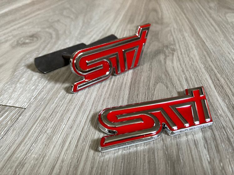 ของแต่ง STI กระจังหน้า ฝาท้าย SUBARU Impreza XV Outback Legacy BRZ Forester รูปที่ 4