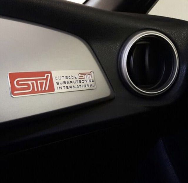ของแต่ง STI กระจังหน้า ฝาท้าย SUBARU Impreza XV Outback Legacy BRZ Forester รูปที่ 12