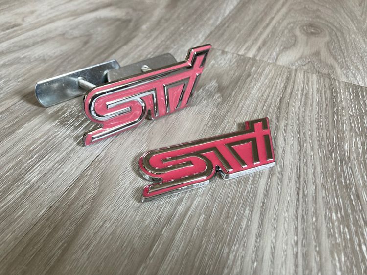 ของแต่ง STI กระจังหน้า ฝาท้าย SUBARU Impreza XV Outback Legacy BRZ Forester รูปที่ 5