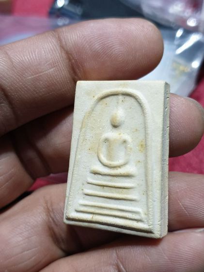 พระสมเด็จบางขุนพรหม พิมพ์เส้นด้าย ปี39 ตรายางวัด ชุดแรก นิยม เก่าจัดจ้าน สวยแชมป์ รูปที่ 7