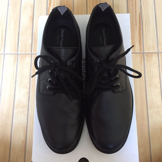 รองเท้าหนังสีดำ Hush Puppies ชาย รูปที่ 3