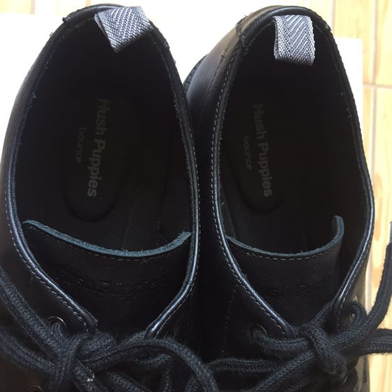 รองเท้าหนังสีดำ Hush Puppies ชาย รูปที่ 4