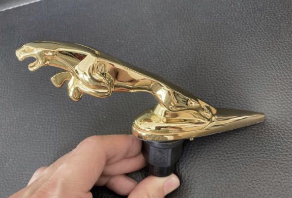 พวงกุญแจเสือ Jaguar ของใหม่ วัสดุเป็นโลหะ และ หัวเสือจากัวร์ติดฝากระโปรงหน้า รูปที่ 10
