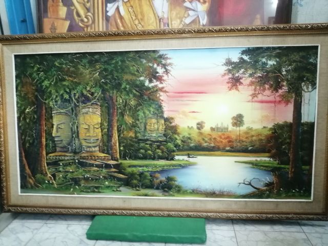 ภาพวาดสีอะคริลิคสวยอายุกว่า30ปี รูปที่ 10